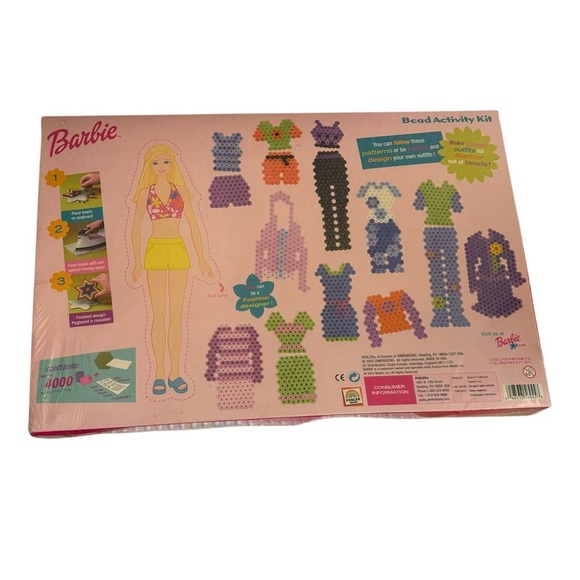 Vintage Y2k barbie perler bead activity kit - Picture 3 of 8
